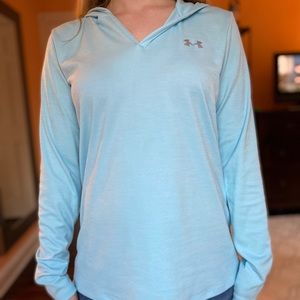 Long Sleeve Under Armour thin hoodie